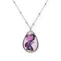 Francine the Monster Oval Necklace