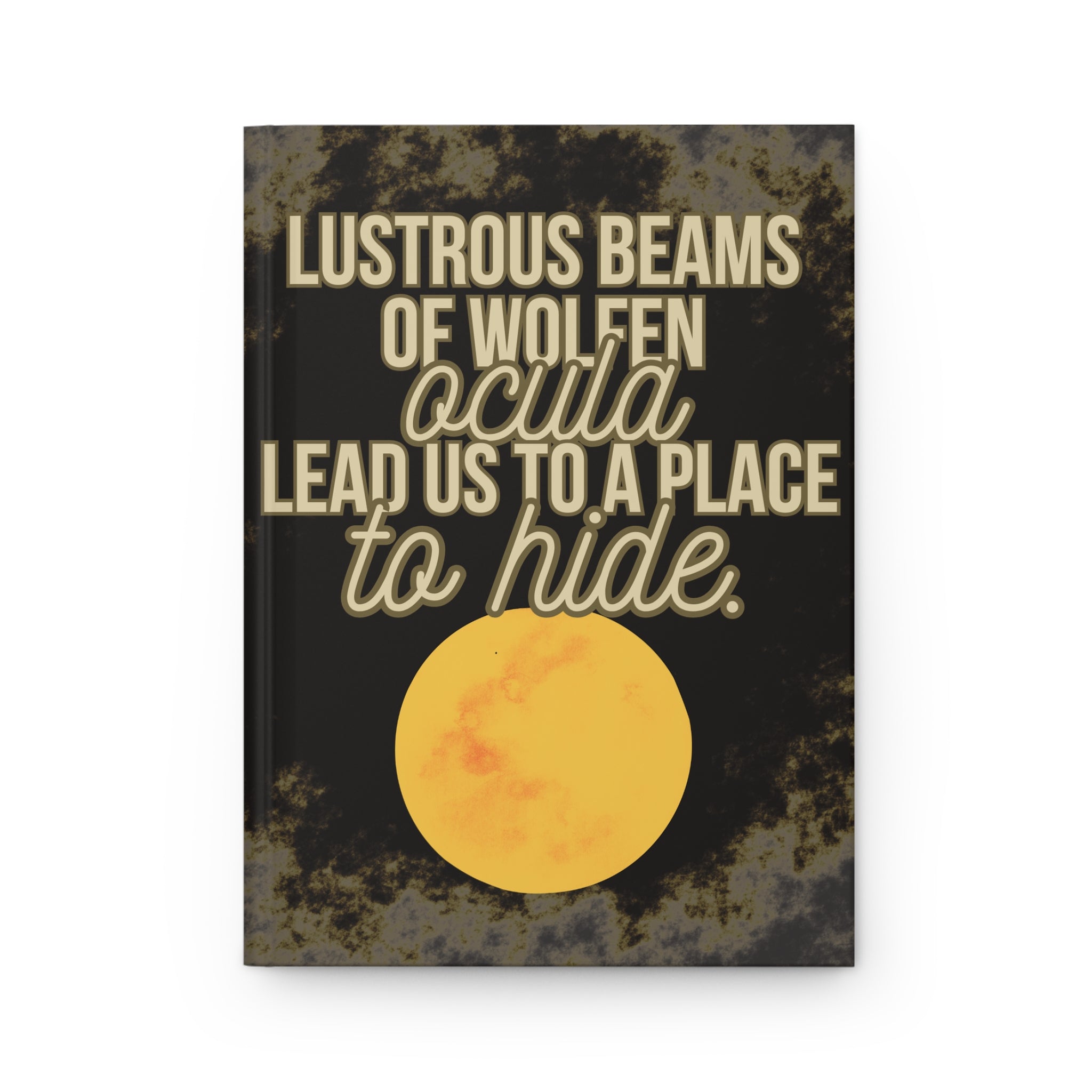 Moon Hardcover Journal