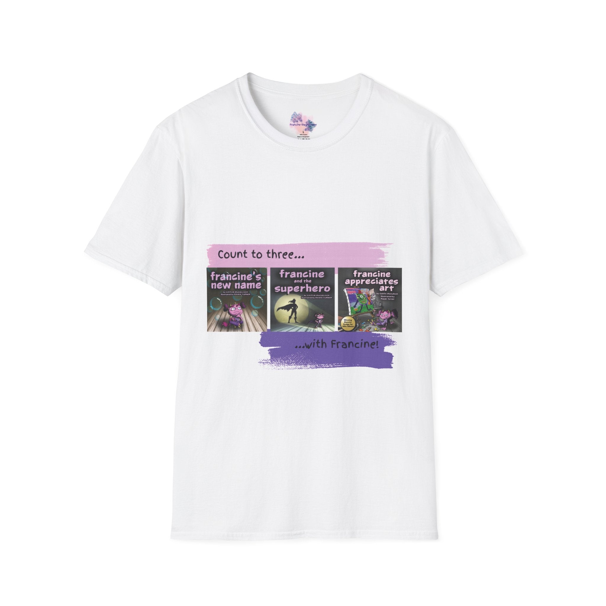 Read With Francine Unisex Softstyle T-Shirt