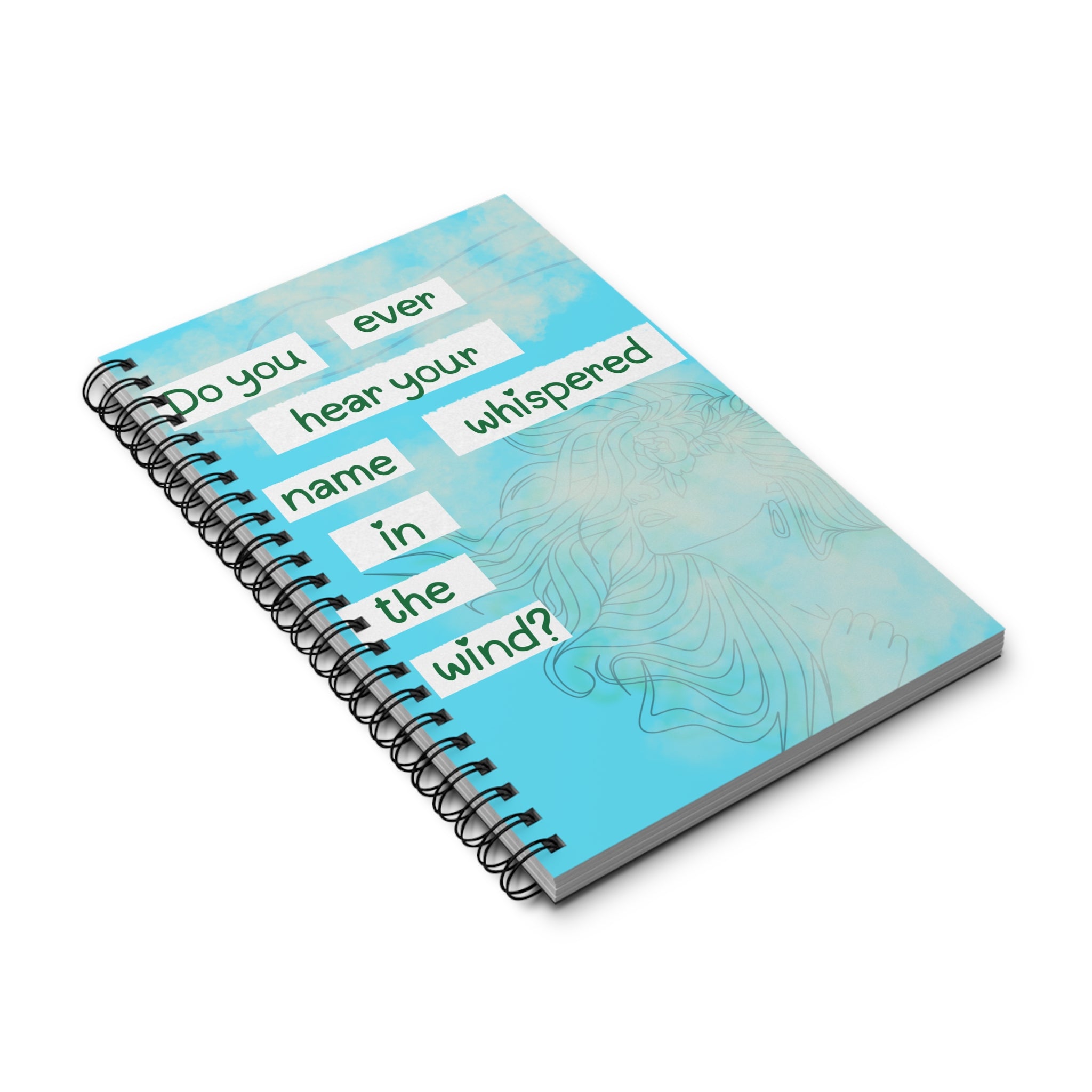 Whispered in the Wind Spiral Journal (EU)