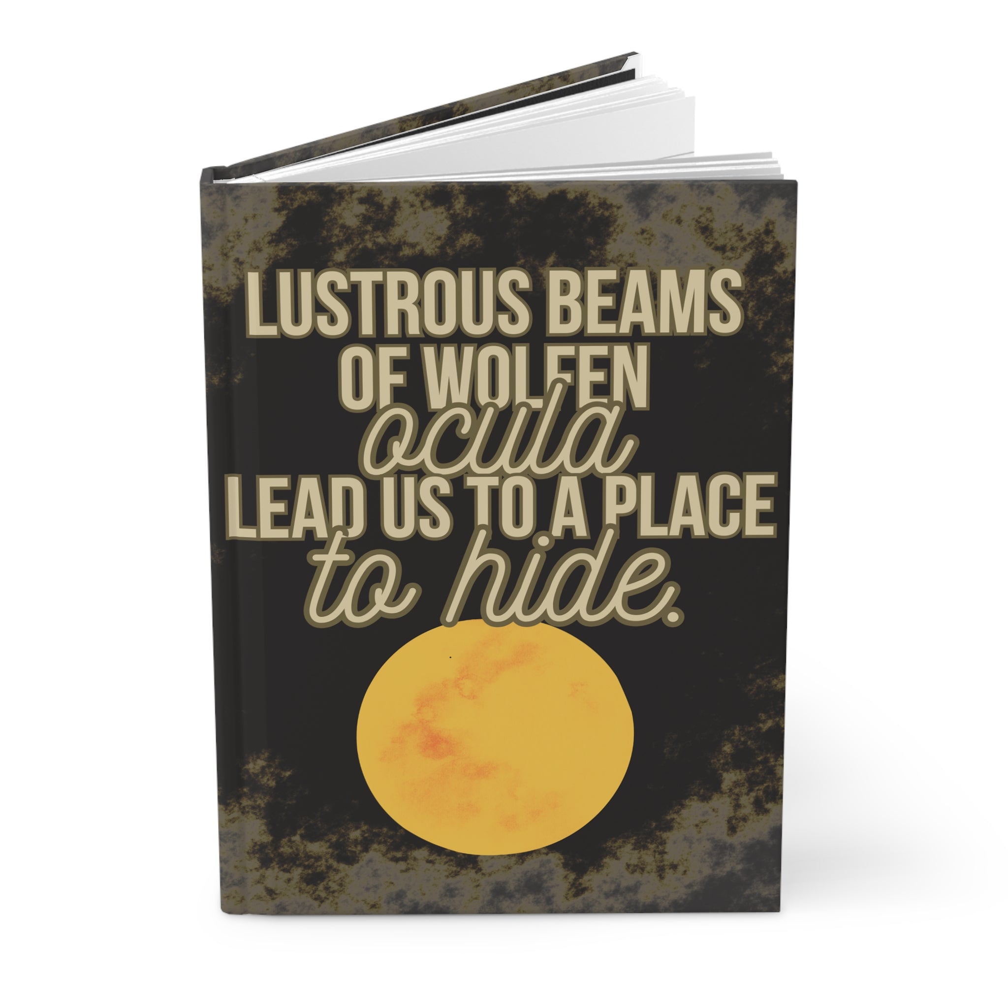 Moon Hardcover Journal