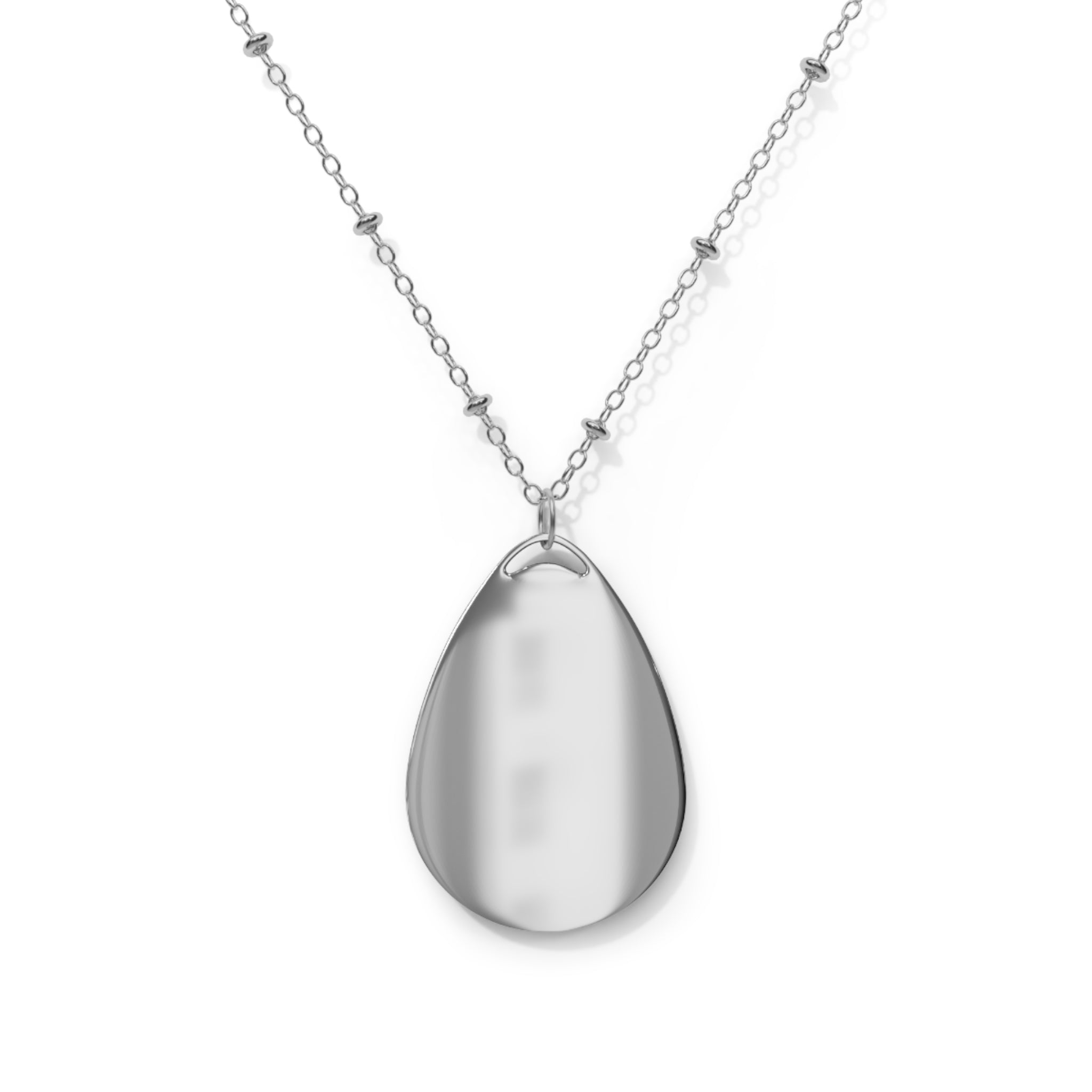 Francine the Monster Oval Necklace