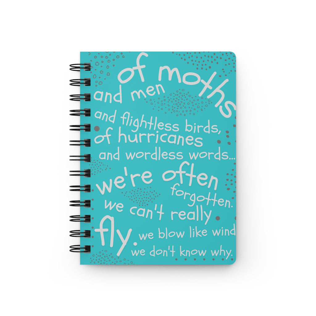 Of Moths and Men Spiral Bound Journal